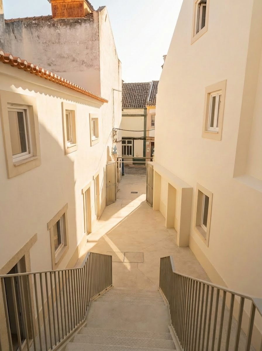 Páteo Montijo — restored courtyard homes in Montijo's old town
